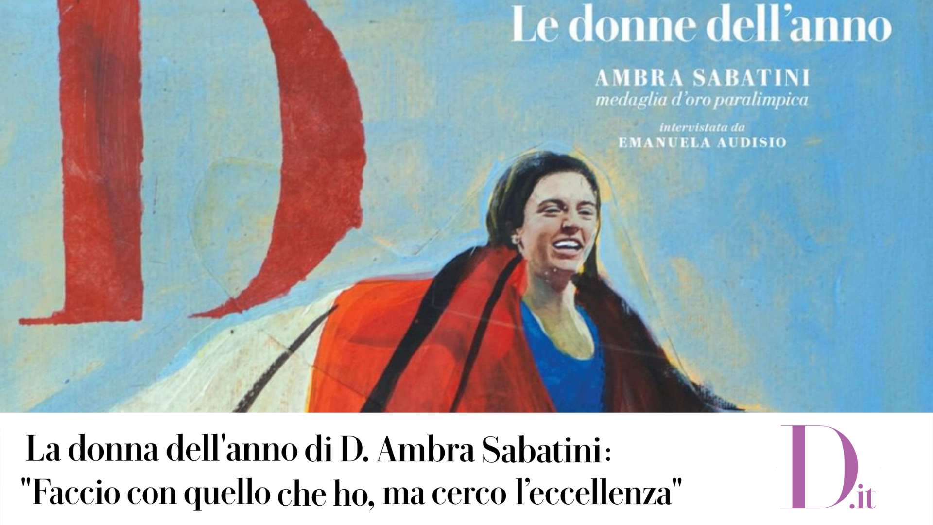 Ambra Sabatini D La Repubblica